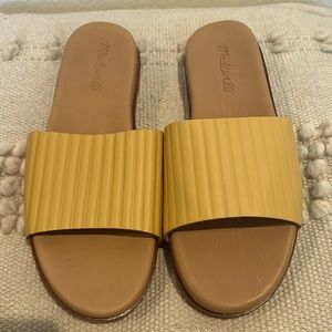 Madewell slide sandals NWOT